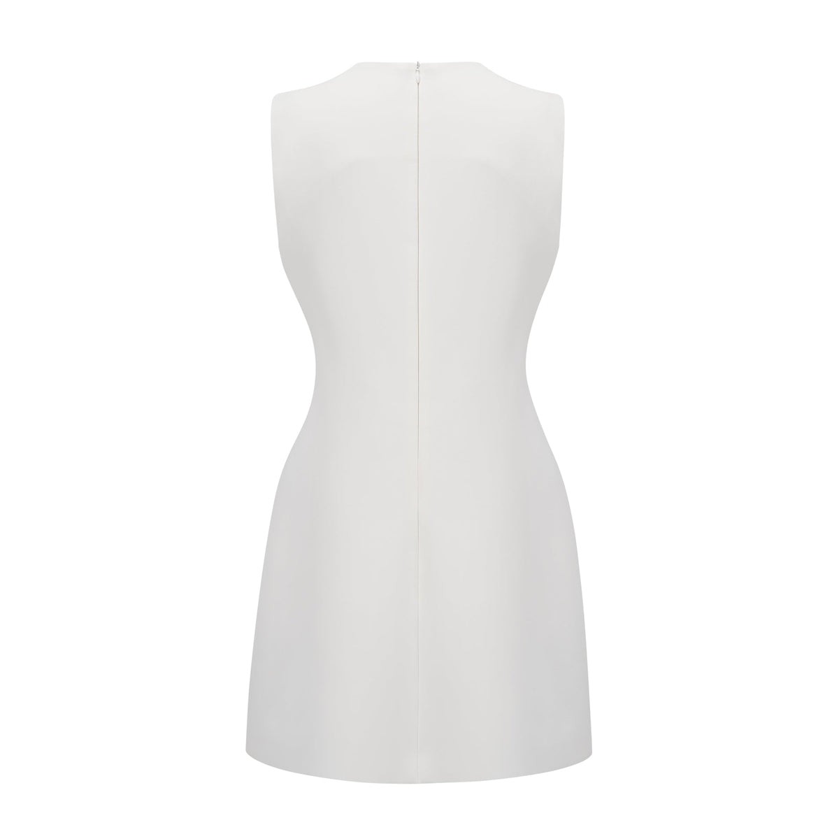 Irène White Sequin Floral Embroidered Mini Dress (Final Sale-US Only)