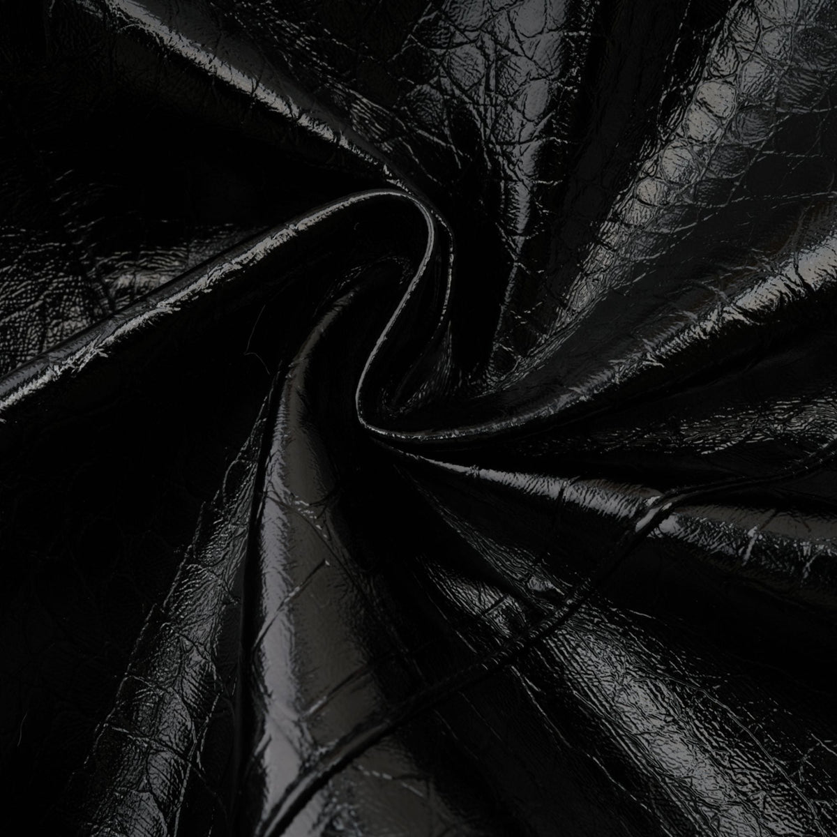 Élodie black cinched-waist leather jacket