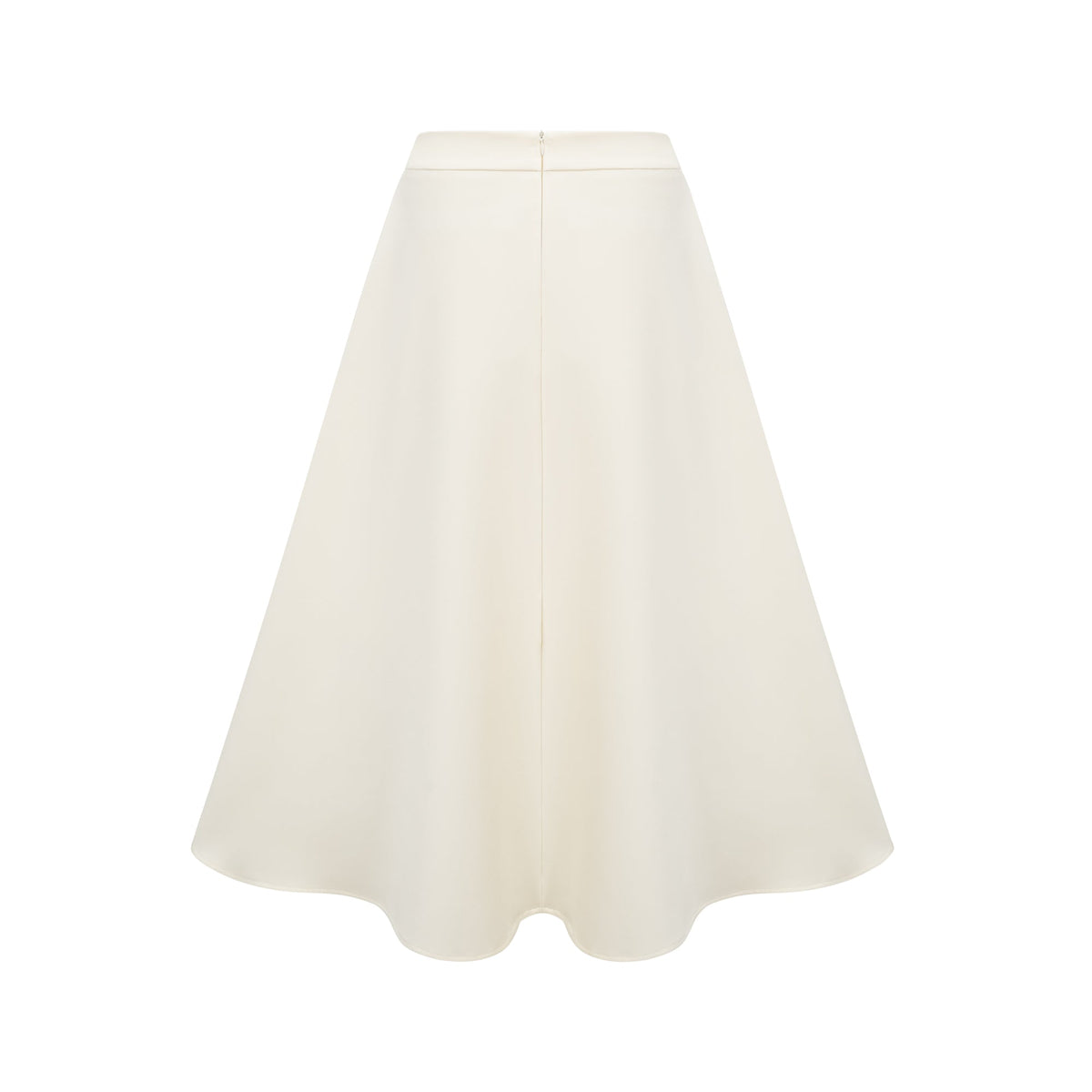 Coralie neutrals 3D-petal top & skirt matching set
