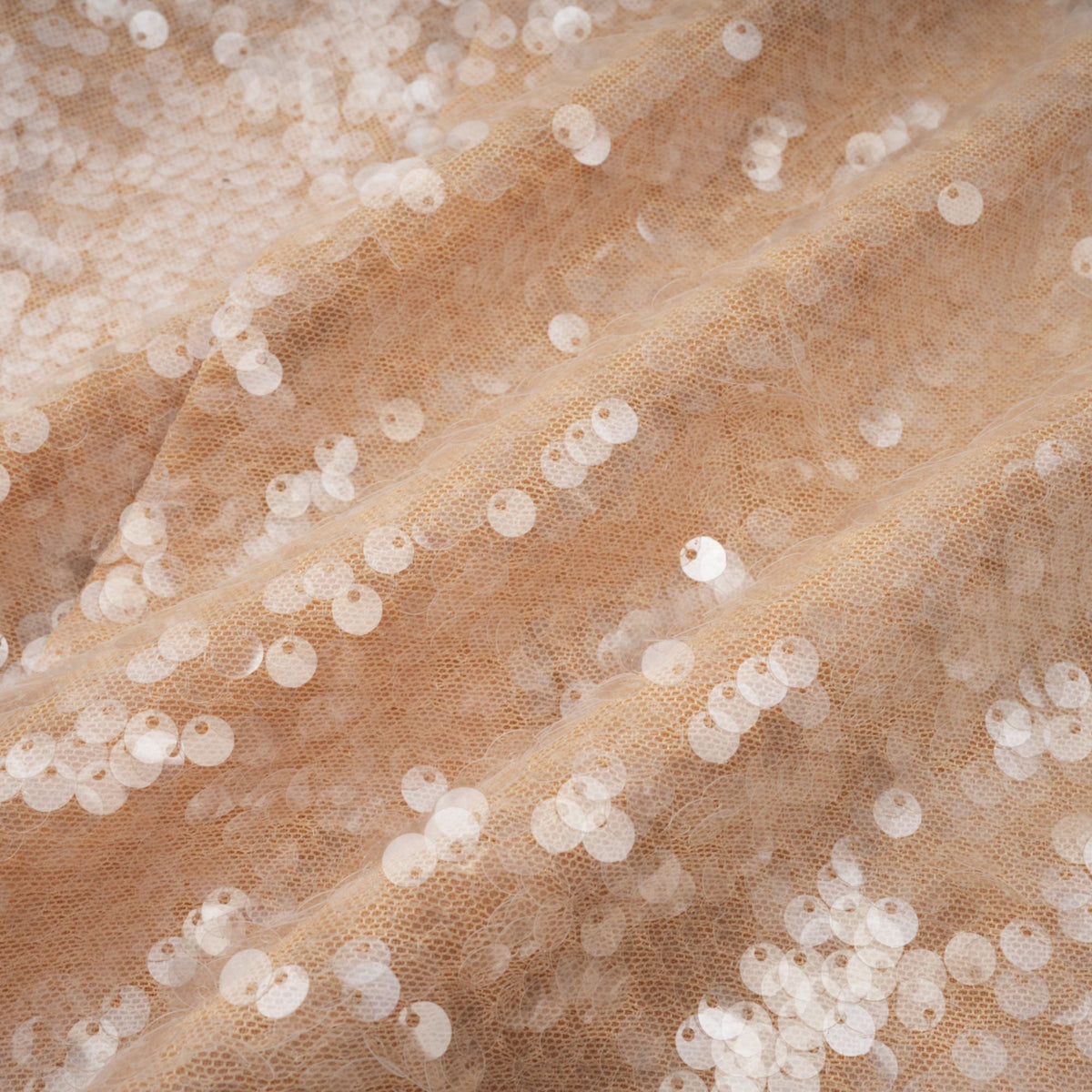 Ornella faux-pearl sequined midi dress