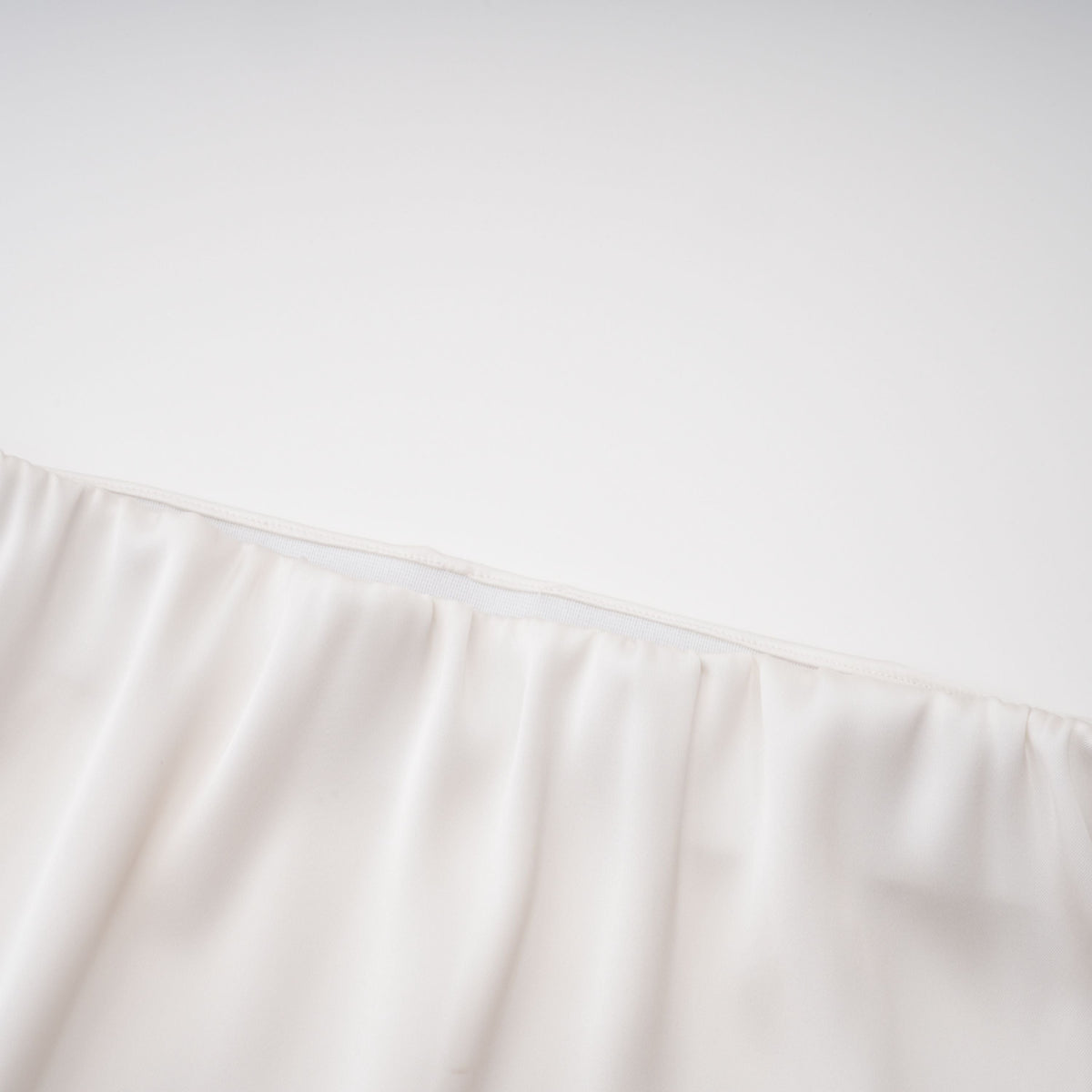 Zora White Sequin Corset Top & Satin Skirt Set (Final Sale)