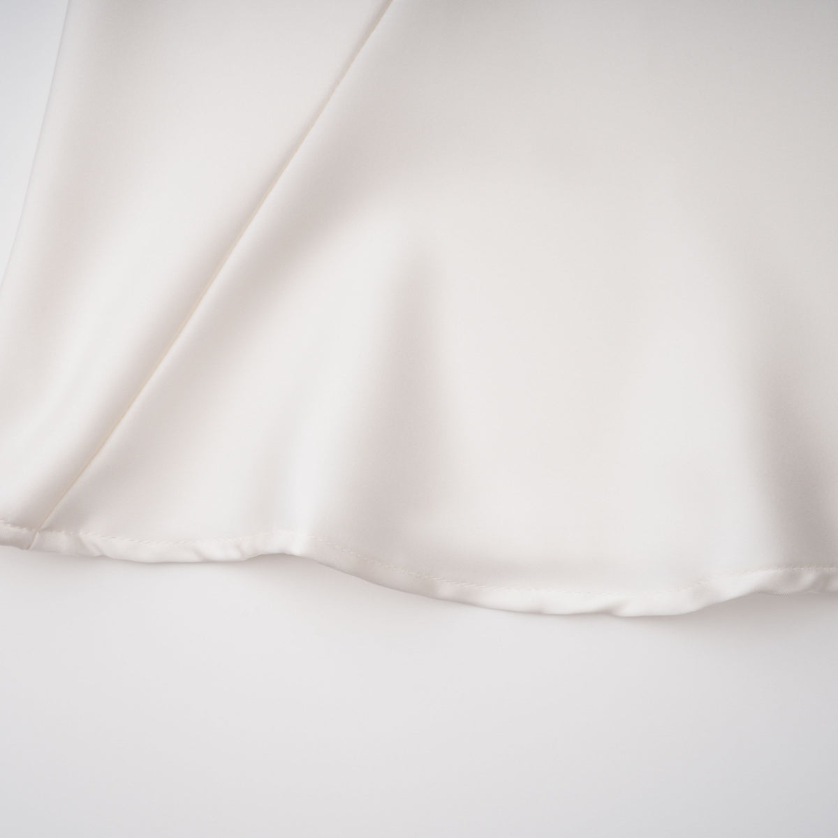 Zora White Sequin Corset Top & Satin Skirt Set (Final Sale)