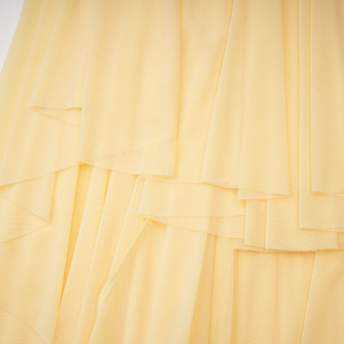 Yvette Yellow 3D Petal Mermaid Maxi Dress (Final Sale)
