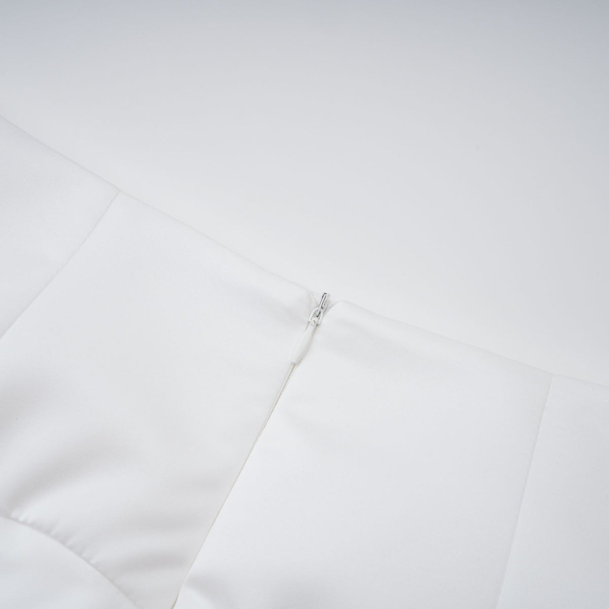 Honorine white floral pleated top & skirt matching set