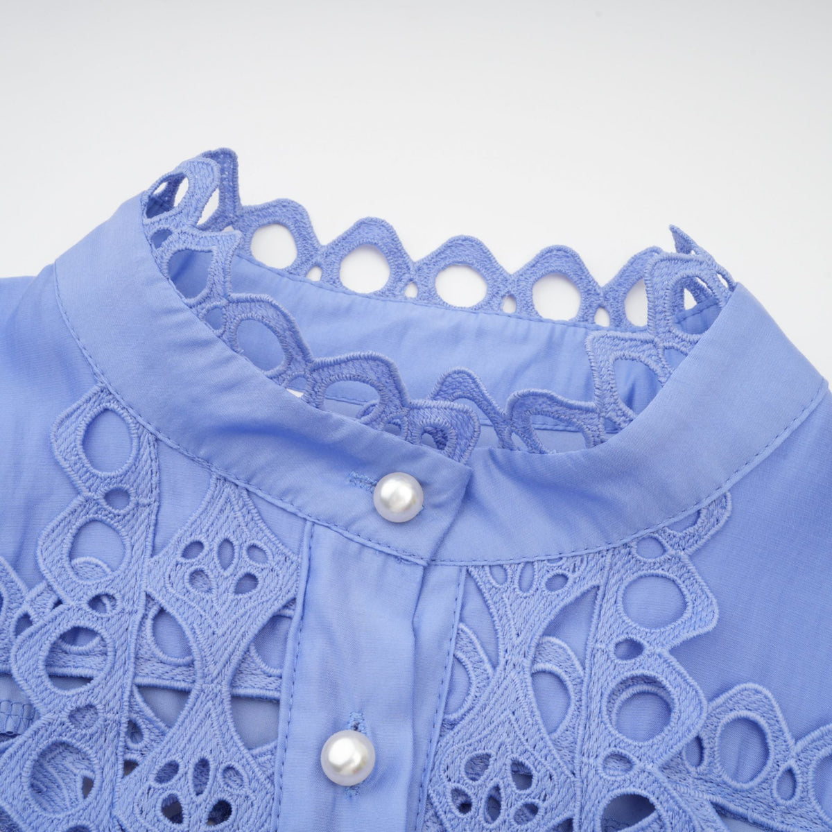 Nova blue cut-out belted mini dress (Final Sale-US Only)