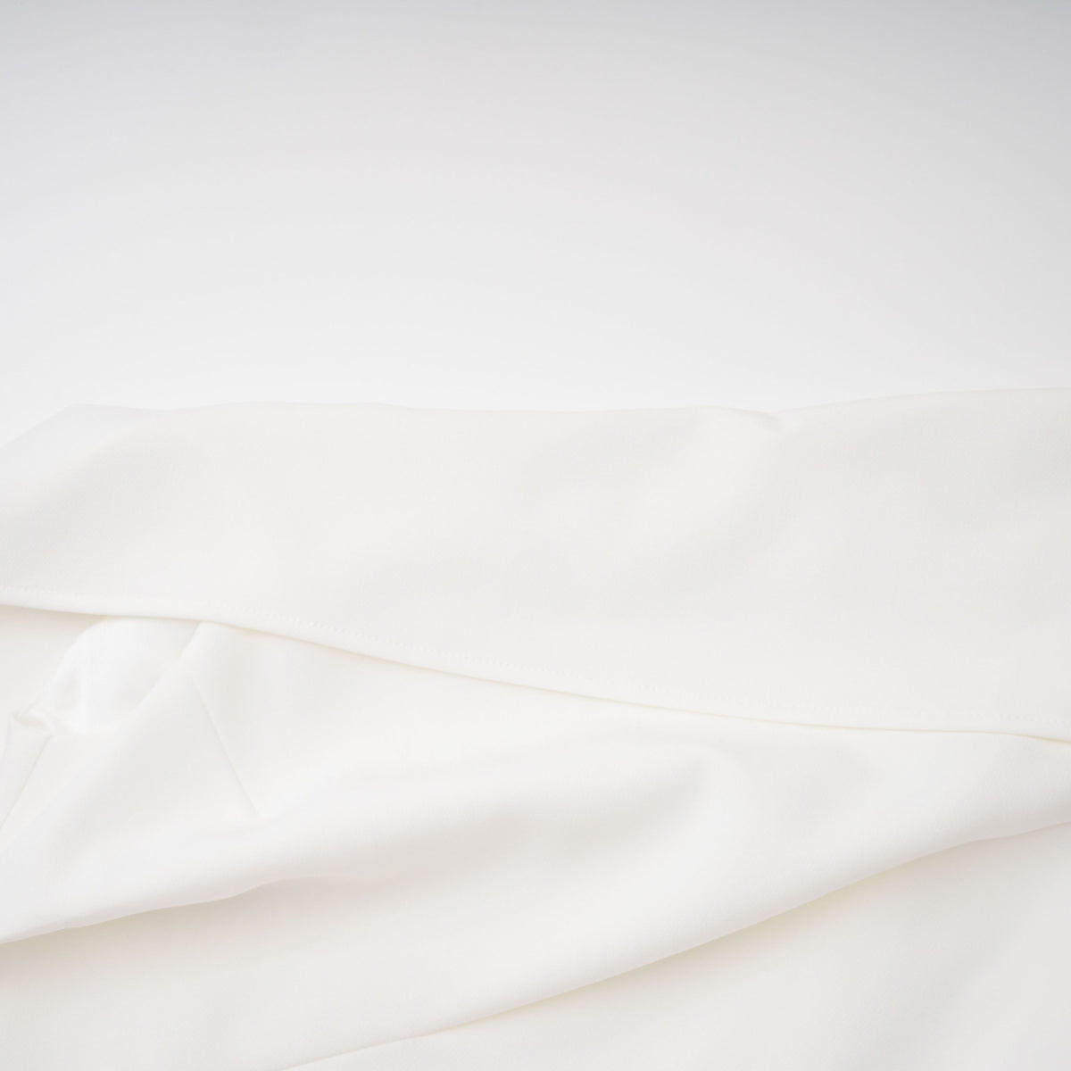 Kare White Asymmetrical Gathered Midi Dress