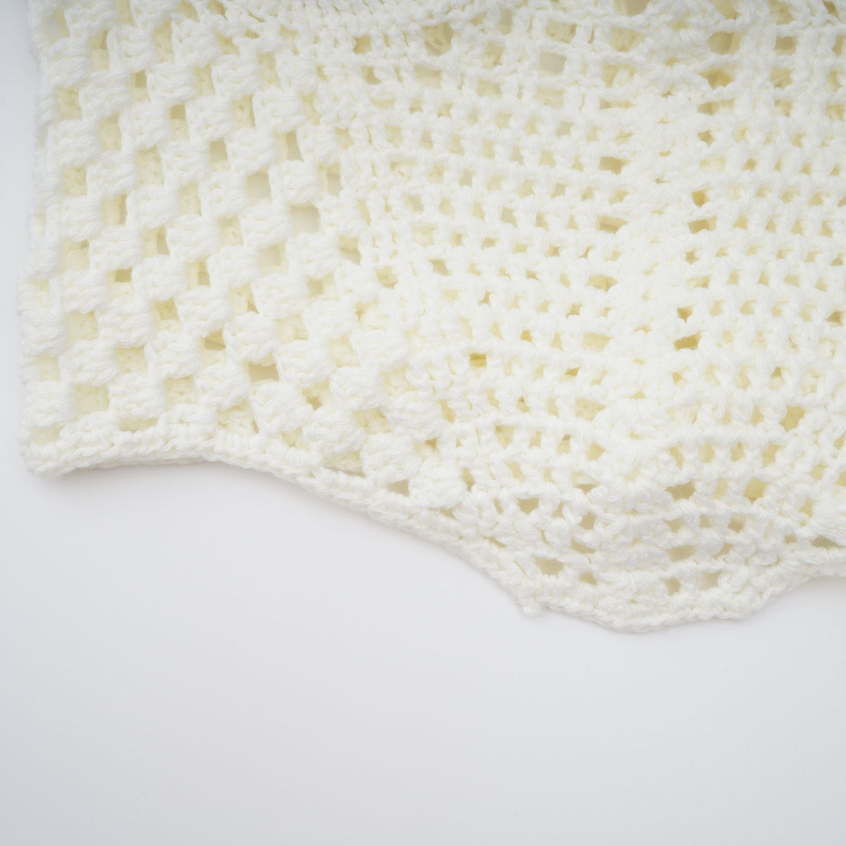 Prunelle Crochet Knit Two-Piece Top and Skirt Set (Final Sale)
