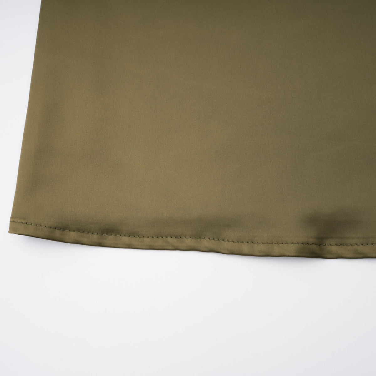 Borbála Green Fringed Top & Satin Skirt Set