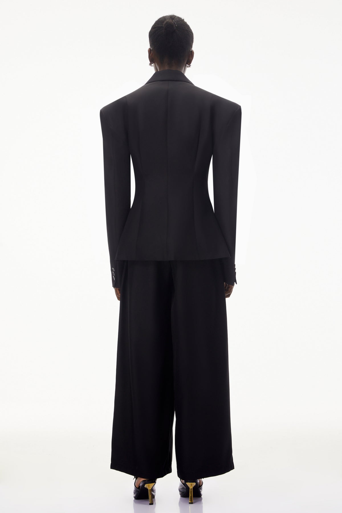 Homa Black Oversized Blazer & Trouser Set
