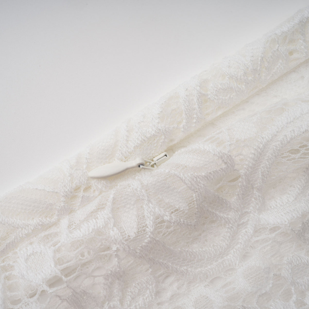 Loana White Floral Lace Top & Trousers Set