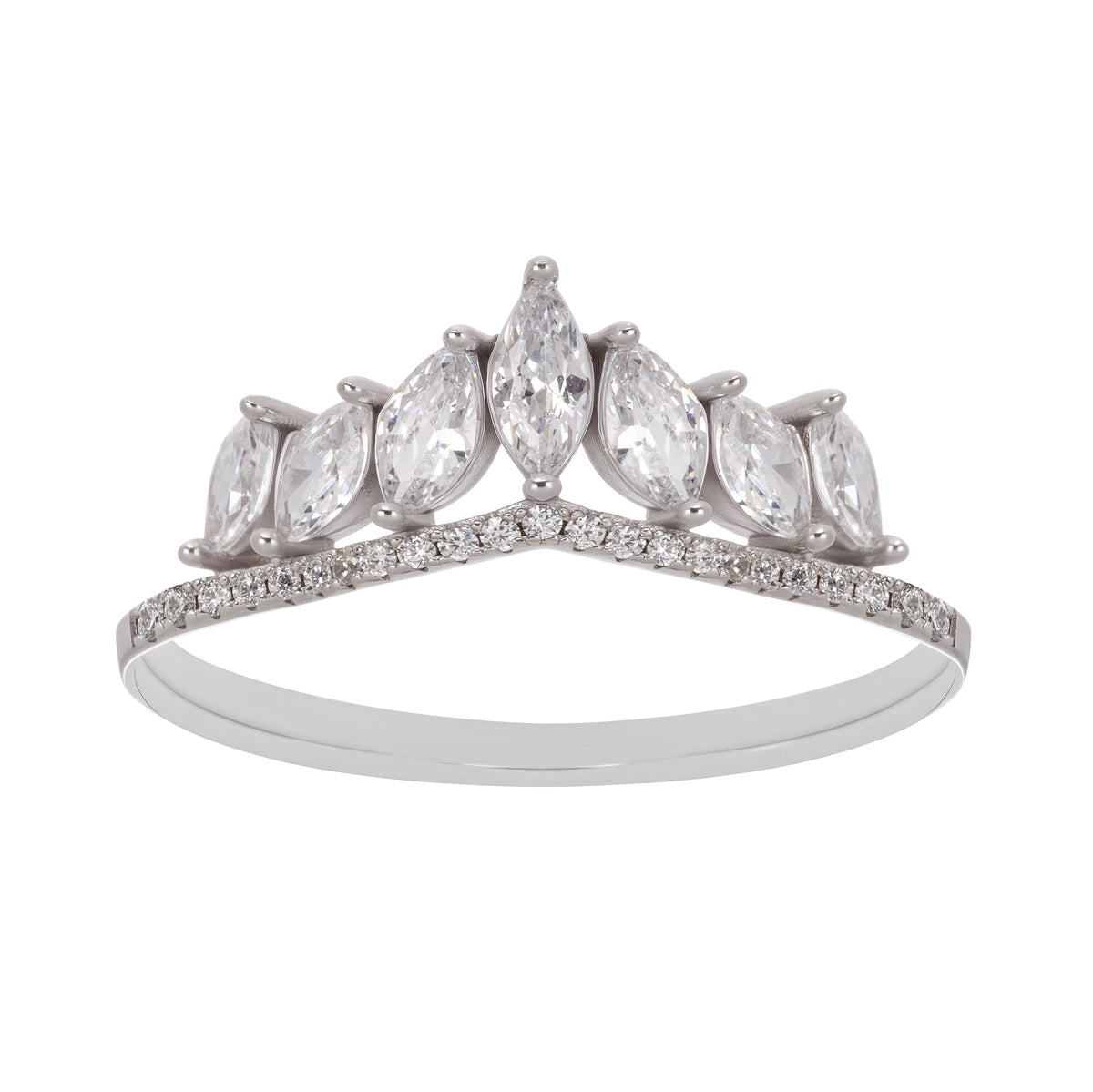 Couronne Crown Sterling Silver Ring