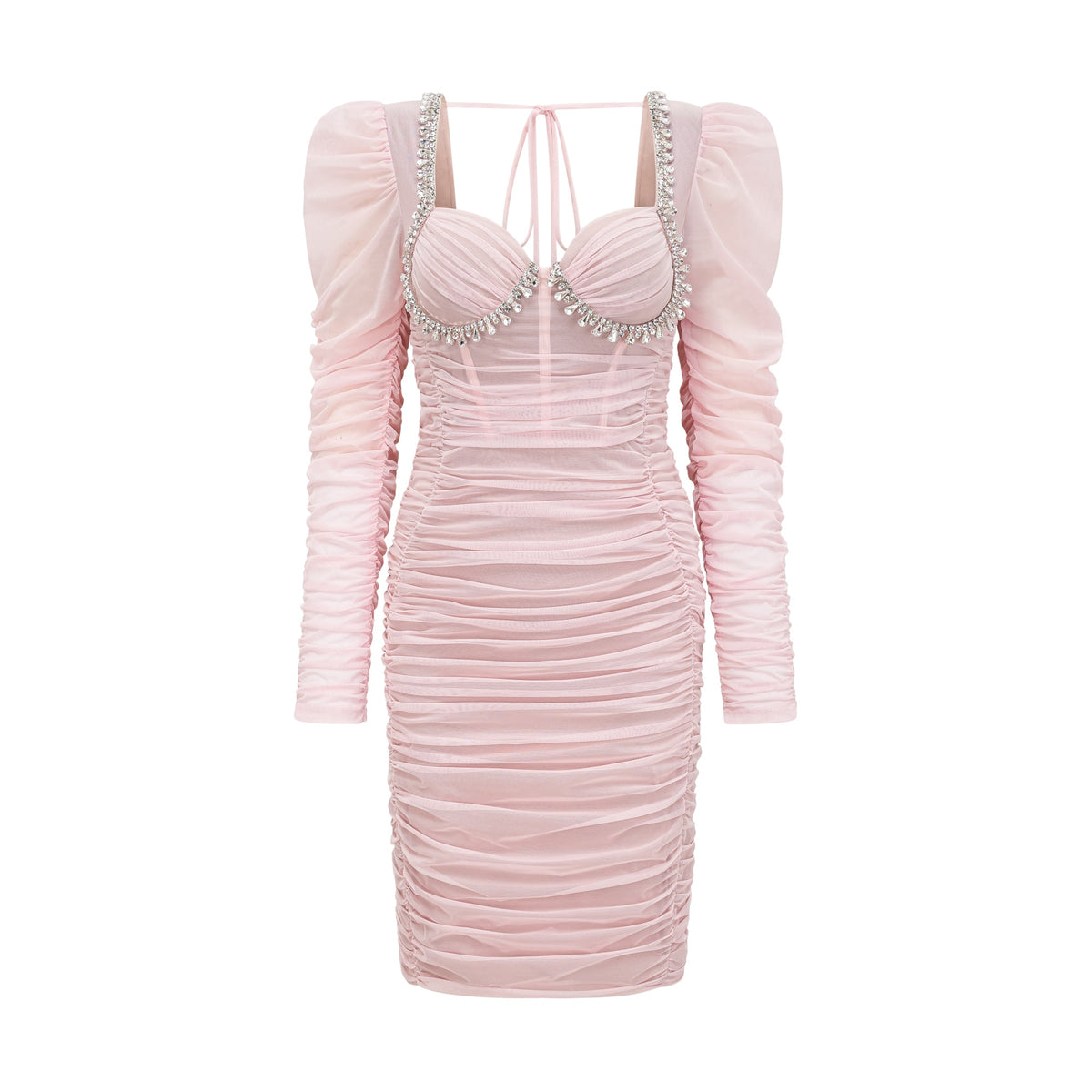 Miss Rosier mesh midi dress