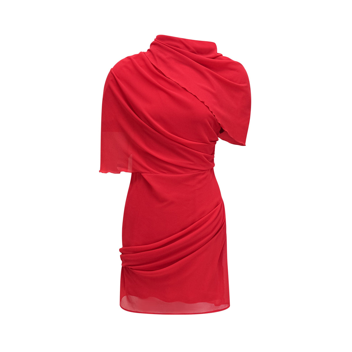 Clara draped mini dress