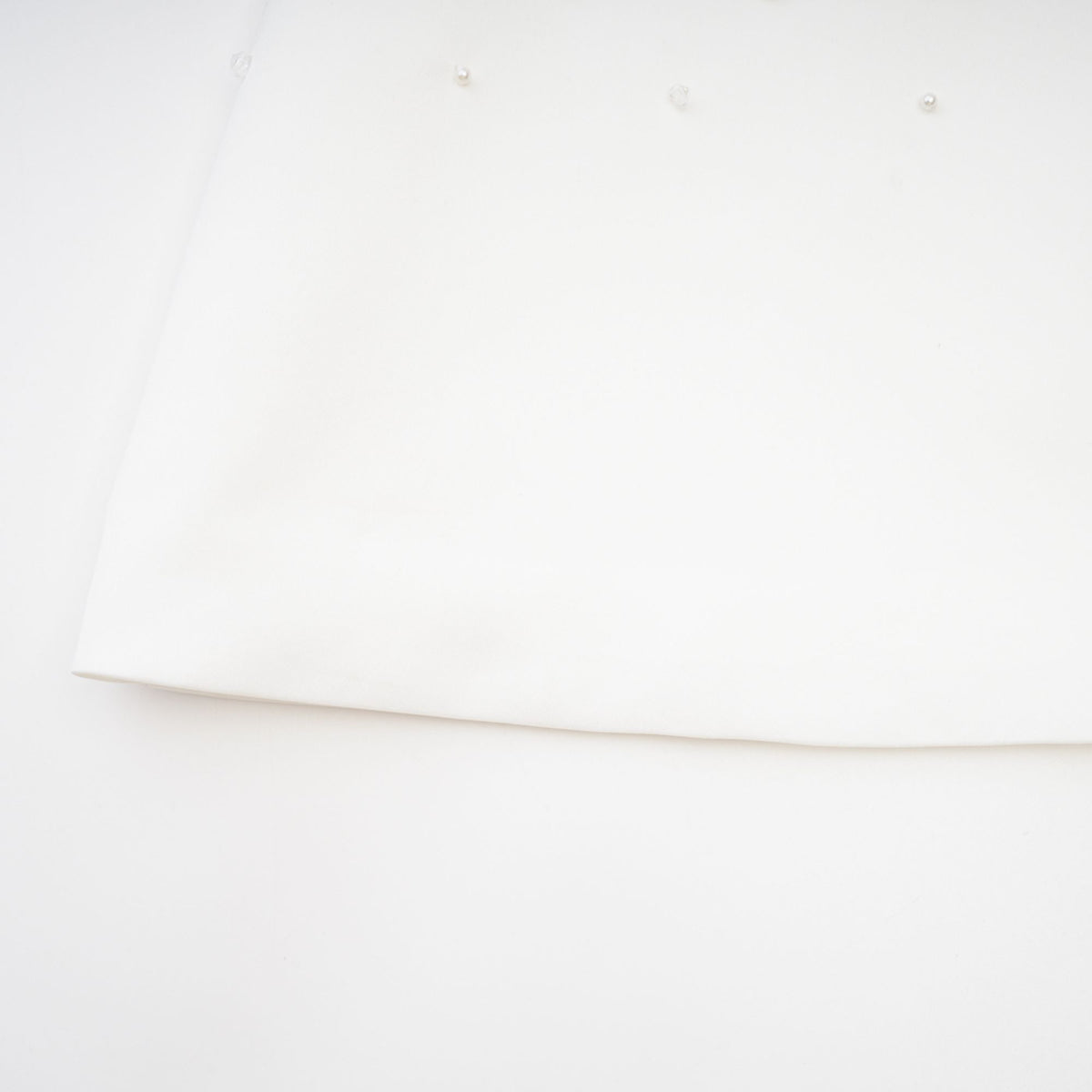 Melisande white embellished mini dress