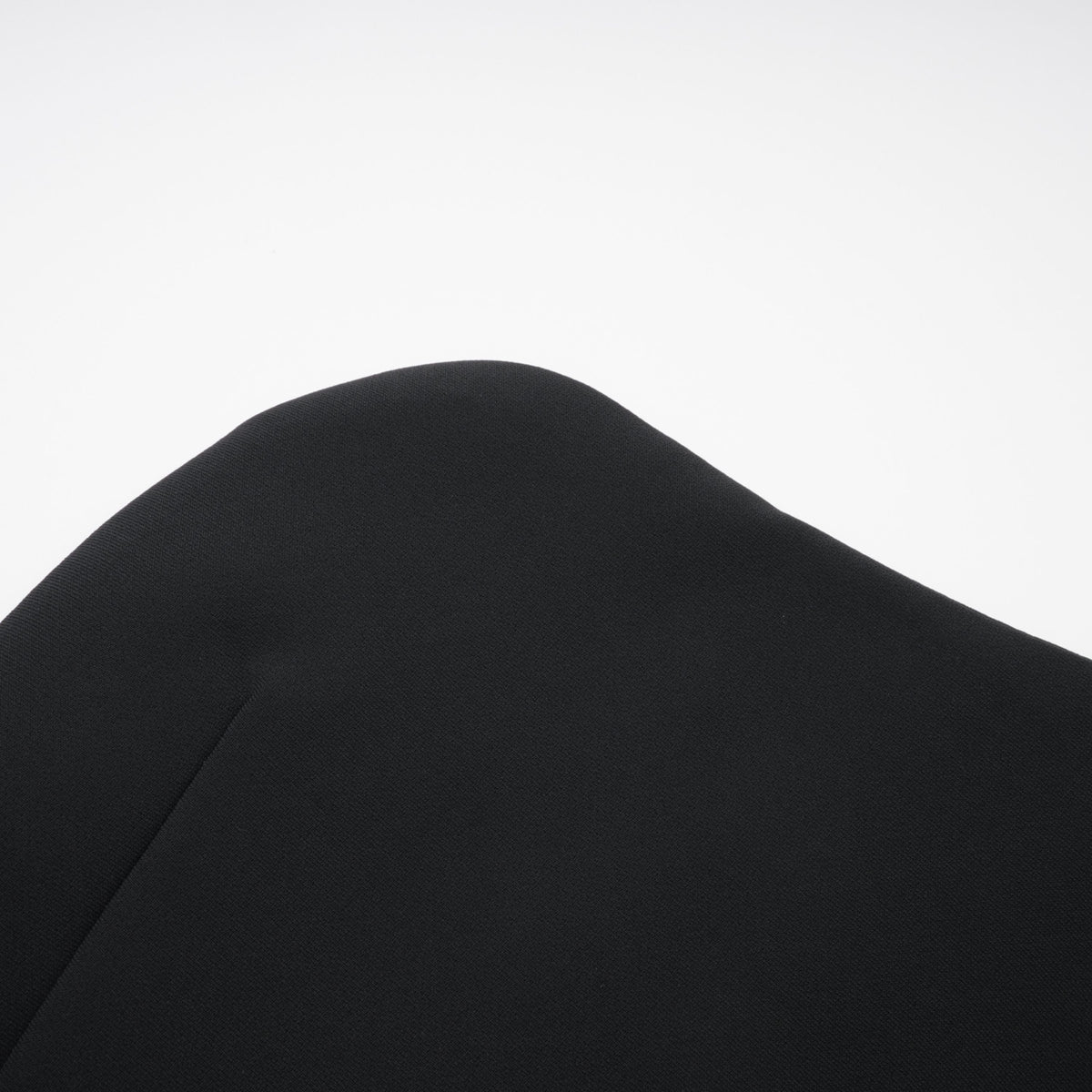 Shiva Black Structured Cape & Asymmetrical Skirt Set