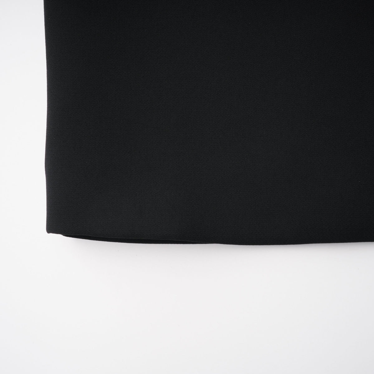 Shiva Black Structured Cape & Asymmetrical Skirt Set