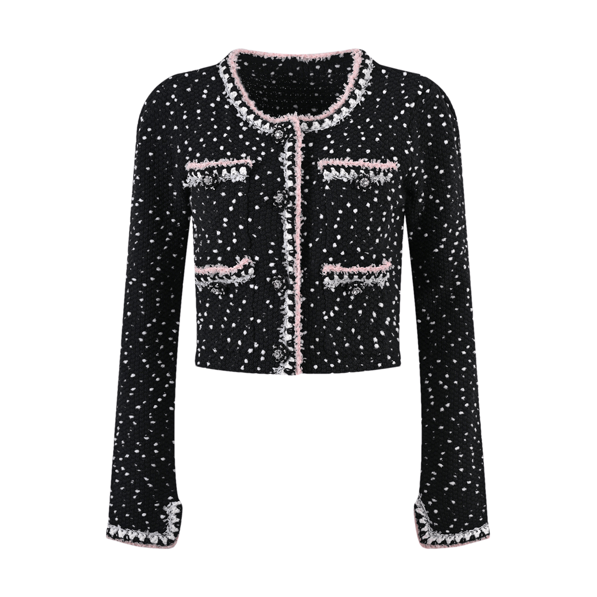 Alizée cropped jacket & skirt matching set