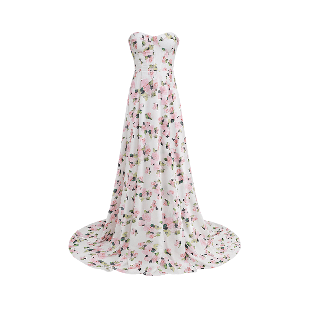 Blanche off-the-shoulder maxi dress
