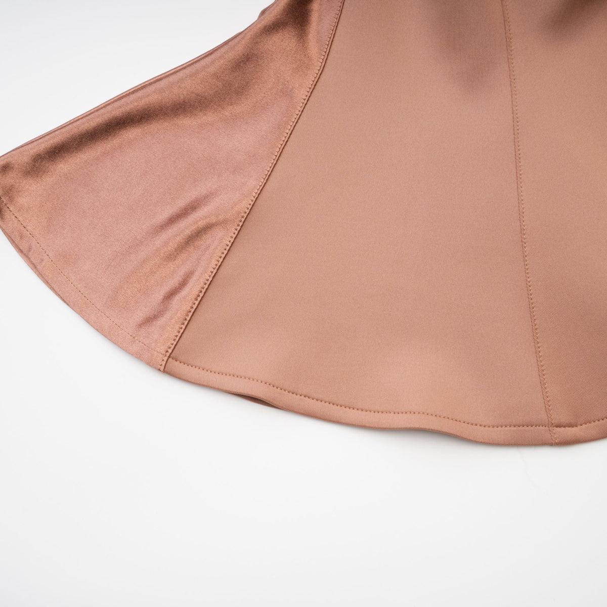 Clémence bustier-style fitted midi dress