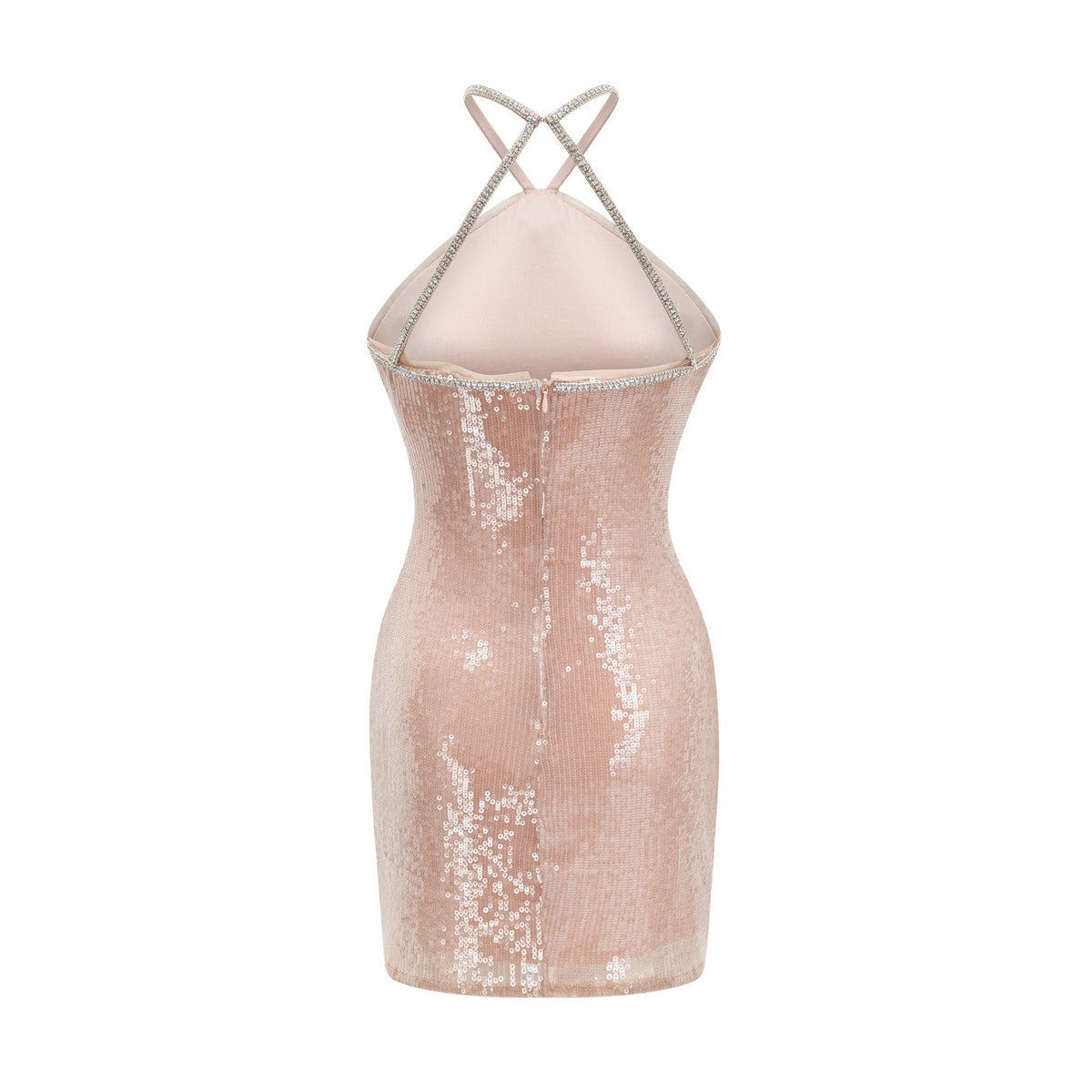 Éadaoin sequin floral mini dress