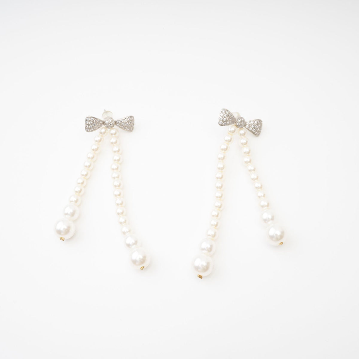 Élodie pearl-embellished stud earrings