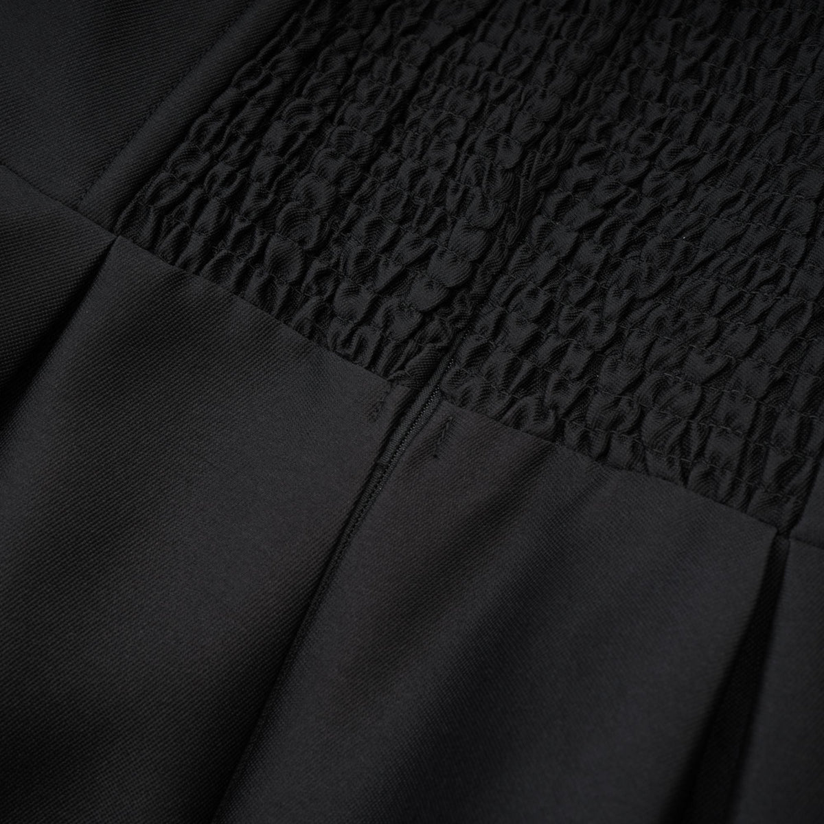 Felisara black bowknot midi dress