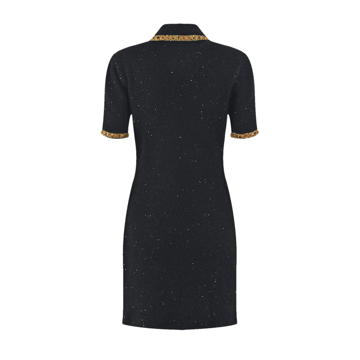 Héloïse sequin knitted dress