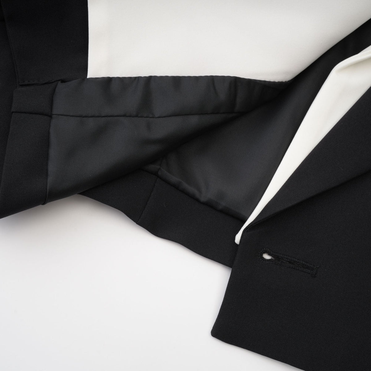 Juliette black jacket & skirt matching set - Black