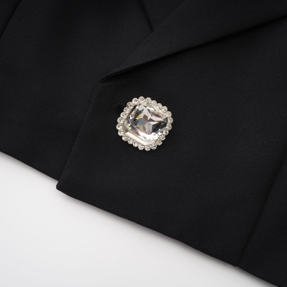 Juliette black jacket & skirt matching set - Black