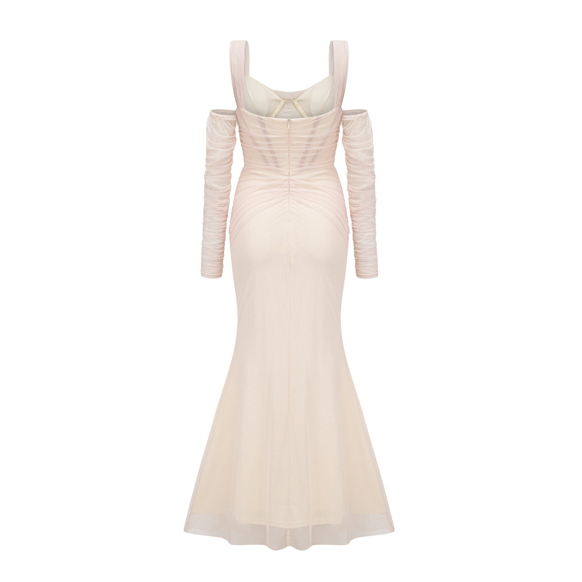 Laurianne white midi dress