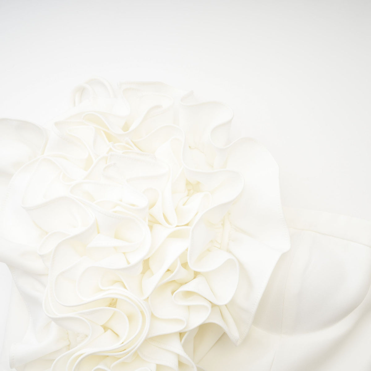 Lucie white floral-applique top