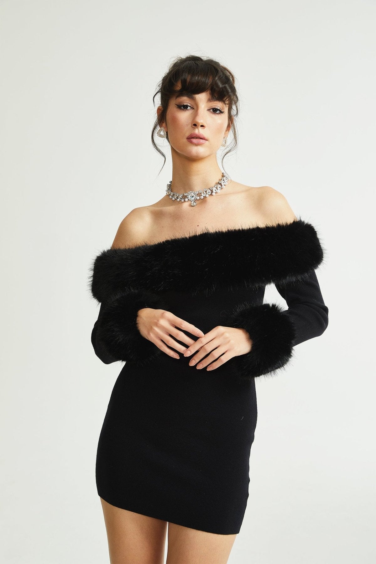 Madeleine off-shoulder dress