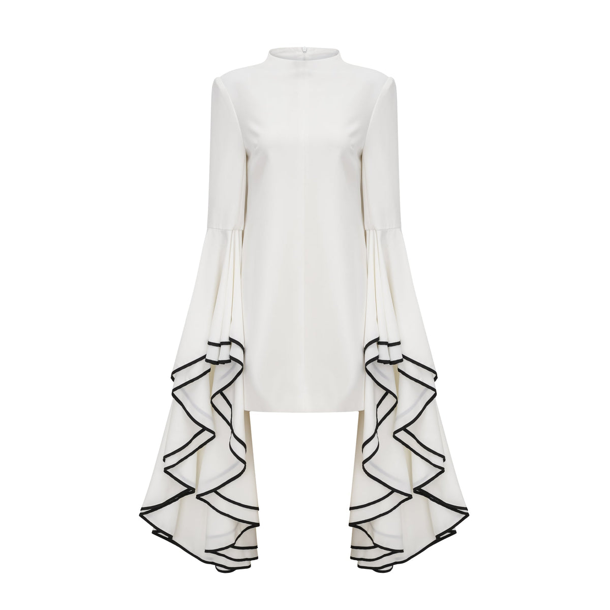 Madeleine ruffle-sleeve dress (Final Sale-US Only)
