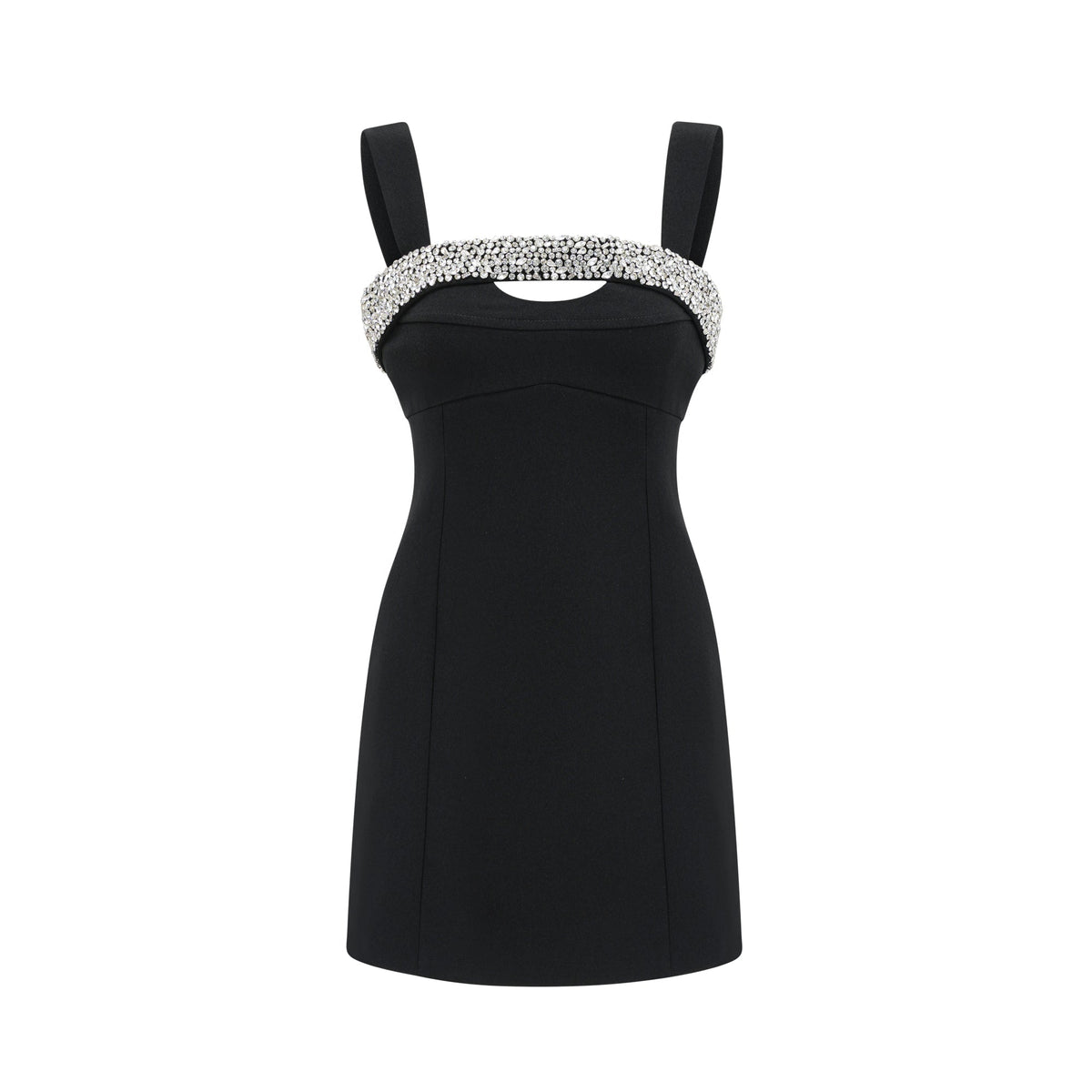 Mathilde black mini dress