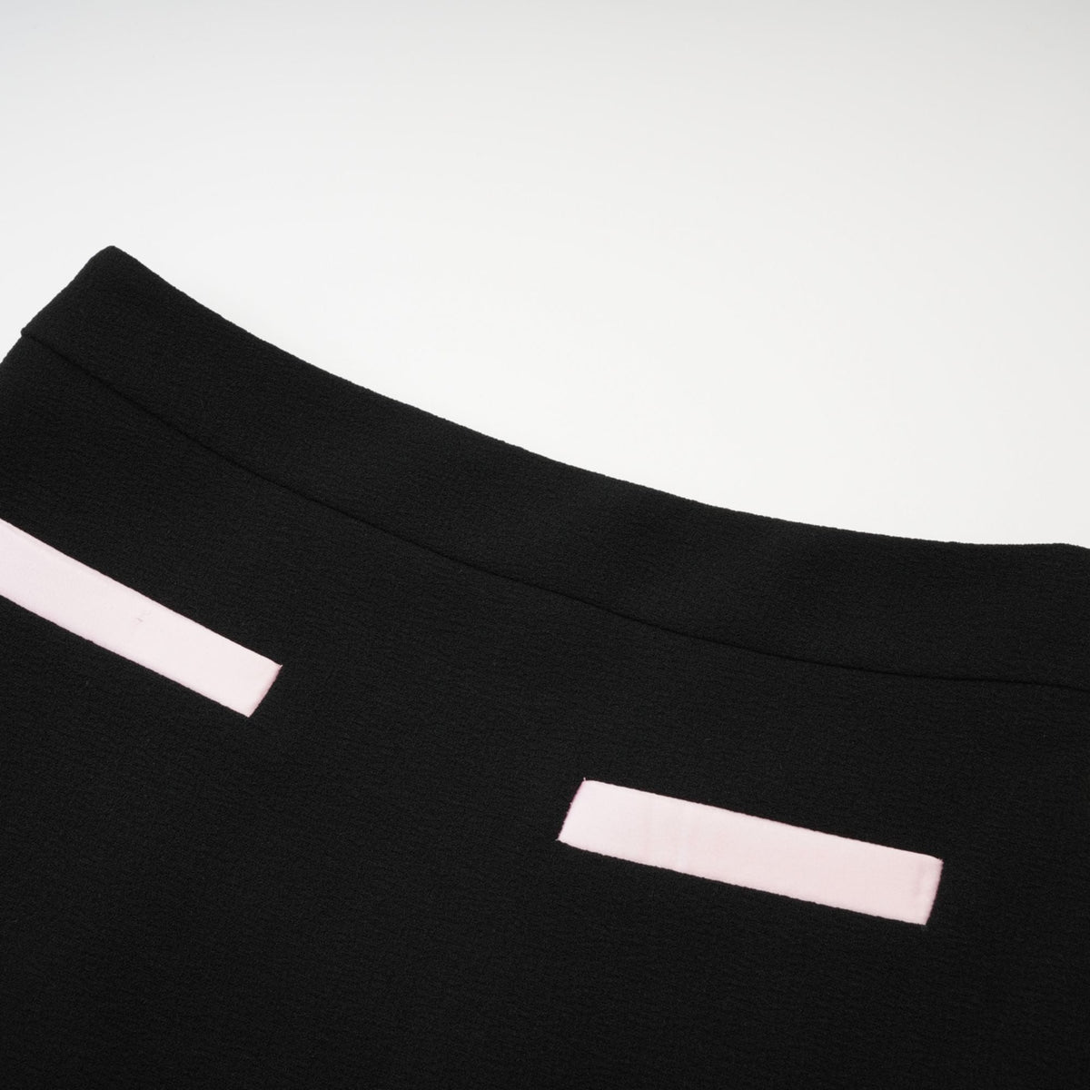 Uaine Black Two-Piece Jacket and Skirt Set (Final Sale-US Only)