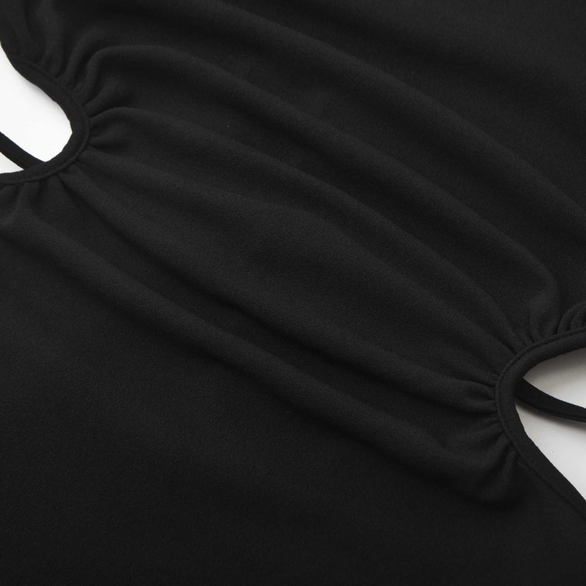 Next Level-off-shoulder waist cut-out dress