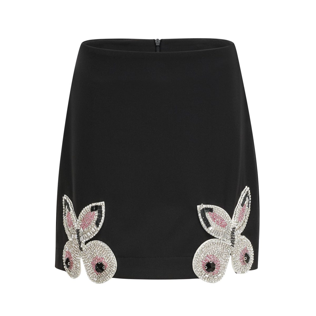 Roxane crystal-embellished jacket & skirt matching set