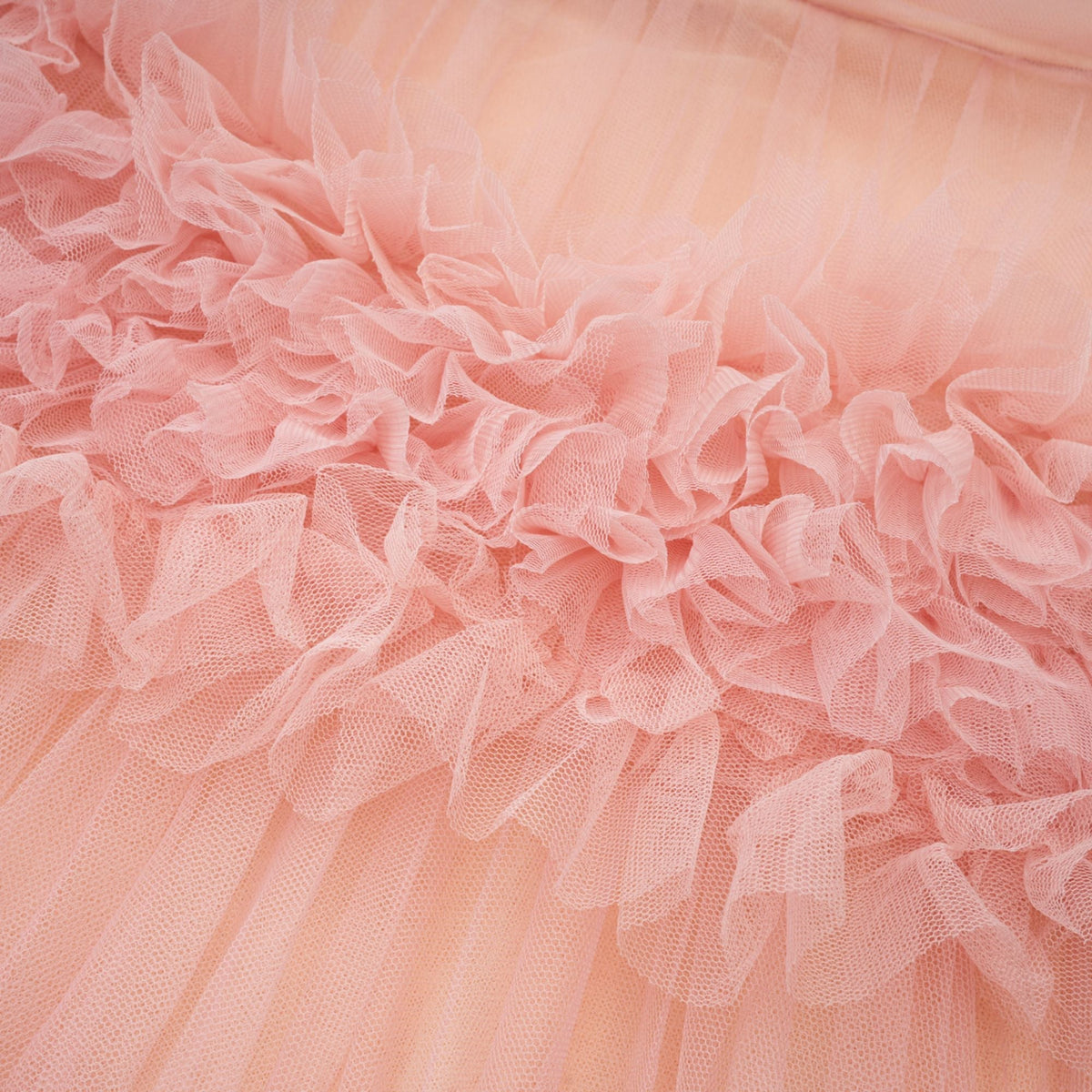 Solène pink tiered maxi dress